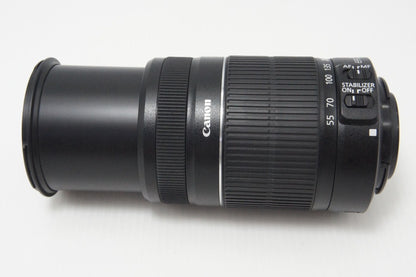 Canon キヤノン EF-S 55-250mm F4-5.6 IS II ズームレンズ APS-C 260703aa