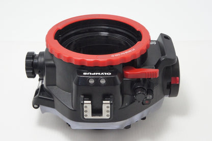 美品 OLYMPUS オリンパス PT-EP08 防水プロテクター PPO-EP01 PTCB-E02 PTBK-E01 他付 260703ab