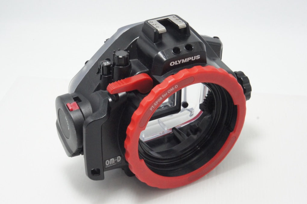 美品 OLYMPUS オリンパス PT-EP08 防水プロテクター PPO-EP01 PTCB-E02 PTBK-E01 他付 260703ab