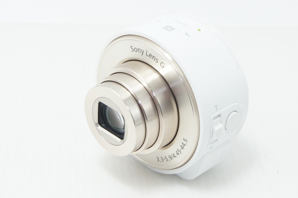 美品 SONY ソニー Cyber-shot DSC-QX10 レンズスタイルカメラ ホワイト
