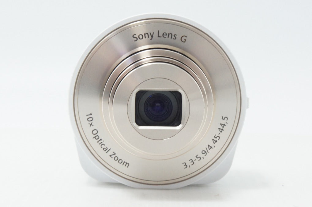 美品 SONY ソニー Cyber-shot DSC-QX10 レンズスタイルカメラ ホワイト ケース付 260703ae