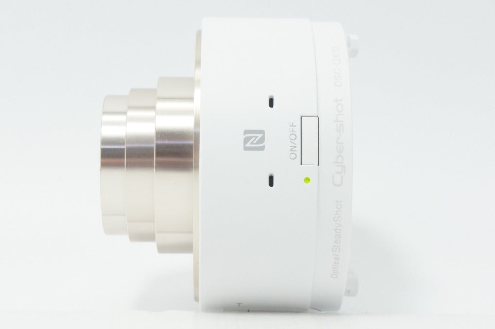 【未開封品】SONY Cyber-shot DSC-QX10 ホワイト 美品 SONY ソニー Cyber-shot DSC-QX10 レンズスタイルカメラ ホワイト