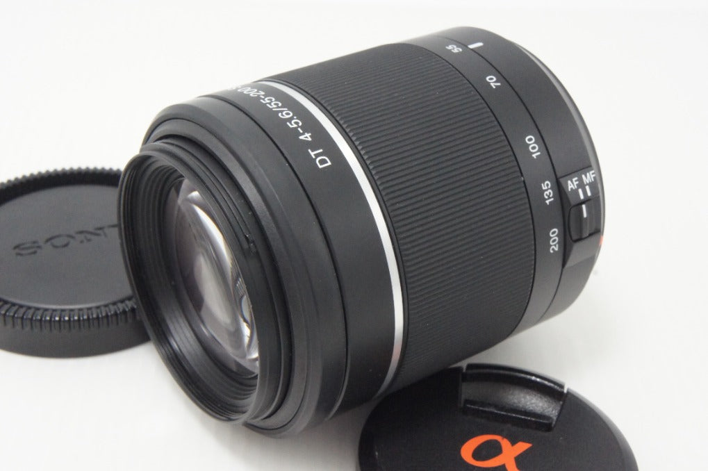 美品 SONY ソニー DT 55-200mm F4-5.6 SAM SAL55200-2 MINOLTA