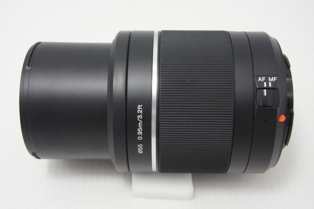美品 SONY ソニー DT 55-200mm F4-5.6 SAM SAL55200-2 MINOLTA ミノルタ αマウント ズームレンズ フード付 260703ah