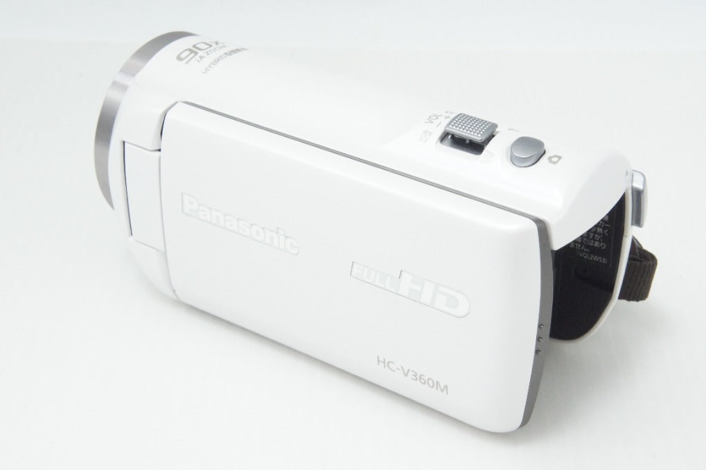 美品 Panasonic パナソニック デジタルハイビジョンビデオカメラ HC-V360M ホワイト 260703ai