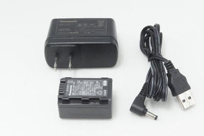 美品 Panasonic パナソニック デジタルハイビジョンビデオカメラ HC-V360M ホワイト 260703ai