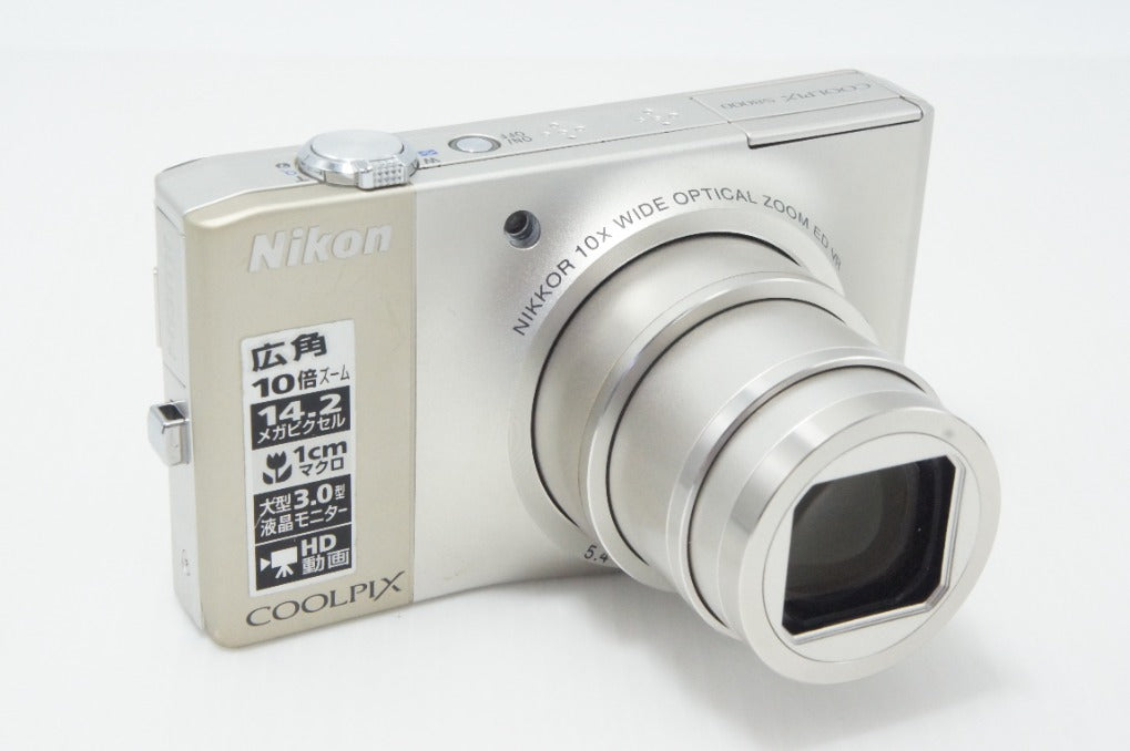 Nikon COOLPIX S8000 10xWIDEシャンパンシルバー Nikon ニコン COOLPIX S8000 コンパクトデジタルカメラ シャンパン