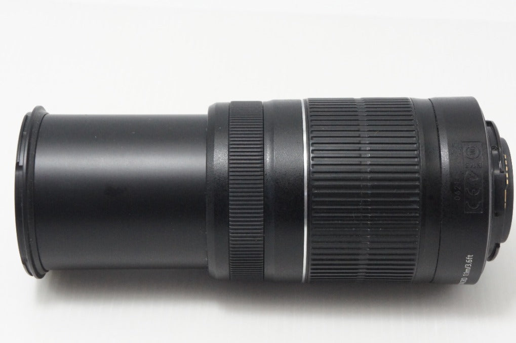 良品 Canon キヤノン EF-S 55-250mm F4-5.6 IS II ズームレンズ APS-C キット用白箱付 260703al