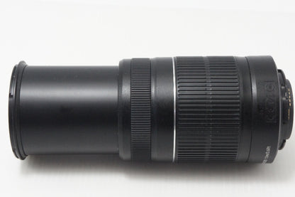 良品 Canon キヤノン EF-S 55-250mm F4-5.6 IS II ズームレンズ APS-C キット用白箱付 260703al