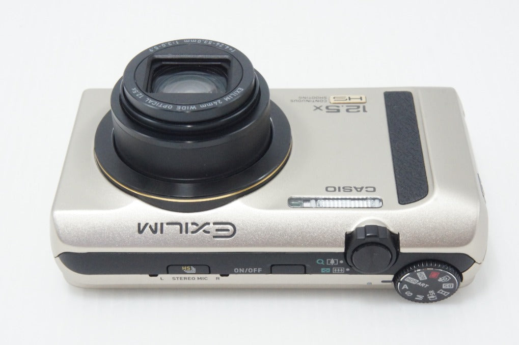 美品 CASIO カシオ EXILIM EX-ZR310 コンパクトデジタルカメラ ゴールド 260703an