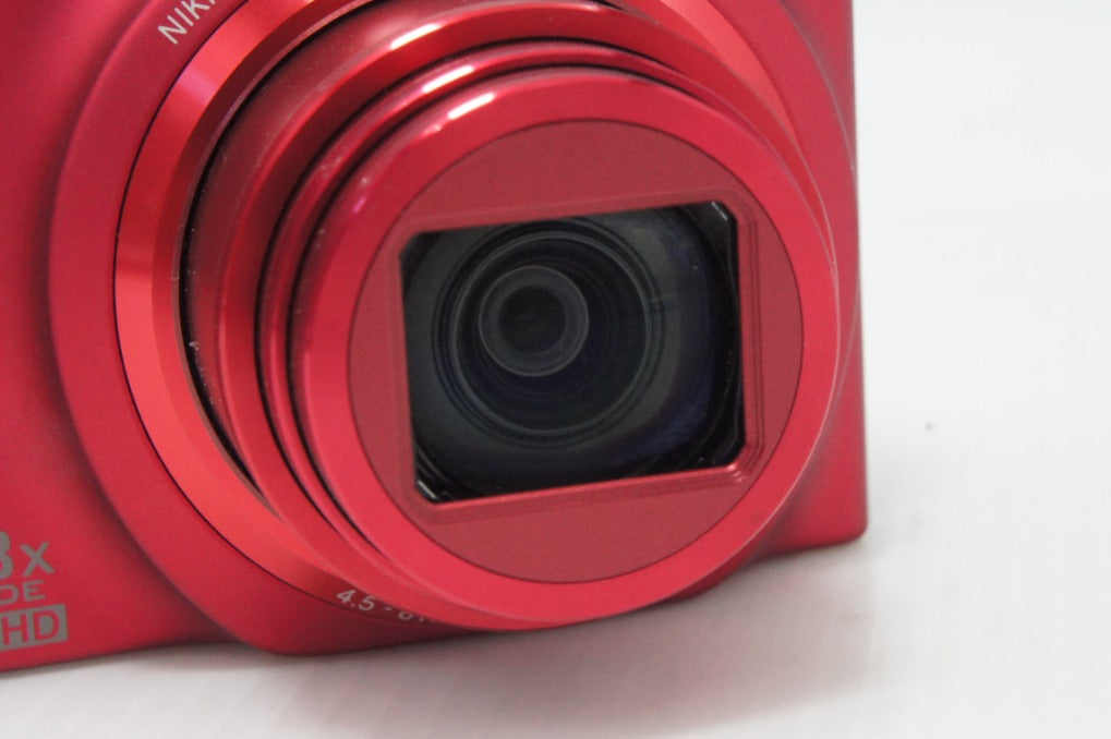 Nikon ニコン COOLPIX S9100 コンパクトデジタルカメラ グロリアスレッド 260703ap