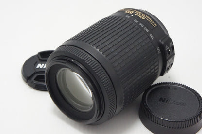Nikon ニコン AF-S DX NIKKOR 55-200mm F4-5.6G ED VR APS-C ズームレンズ ポーチ付 260703aq