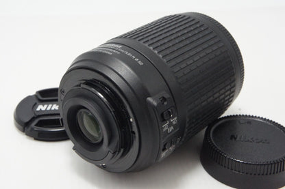 Nikon ニコン AF-S DX NIKKOR 55-200mm F4-5.6G ED VR APS-C ズームレンズ ポーチ付 260703aq