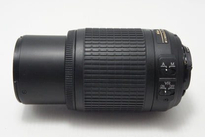 Nikon ニコン AF-S DX NIKKOR 55-200mm F4-5.6G ED VR APS-C ズームレンズ ポーチ付 260703aq