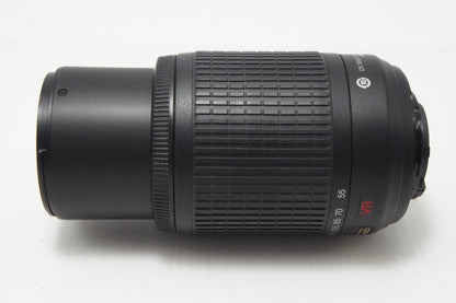 Nikon ニコン AF-S DX NIKKOR 55-200mm F4-5.6G ED VR APS-C ズームレンズ ポーチ付 260703aq