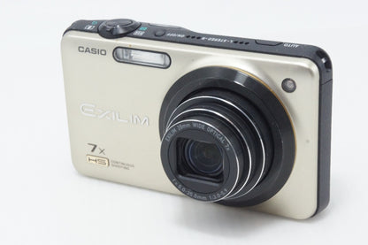 Good condition CASIO EXILIM EX-ZR15 Compact Digital Camera Gold 260703ar