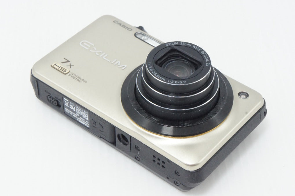 Good condition CASIO EXILIM EX-ZR15 Compact Digital Camera Gold 260703ar