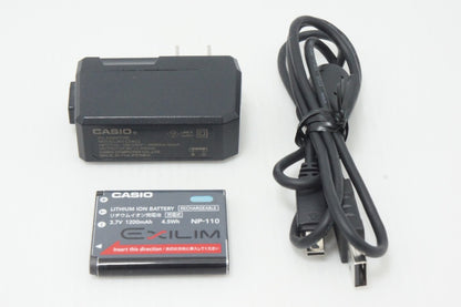 Good condition CASIO EXILIM EX-ZR15 Compact Digital Camera Gold 260703ar