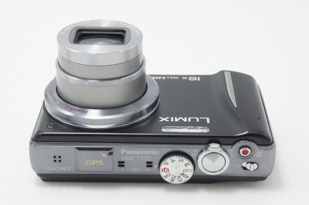 美品 Panasonic パナソニック LUMIX DMC-TZ20 コンパクトデジタルカメラ ブラック 260703aw