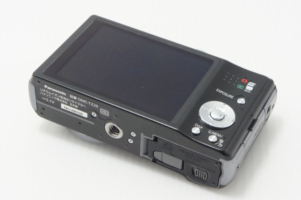 美品 Panasonic パナソニック LUMIX DMC-TZ20 コンパクトデジタルカメラ ブラック 260703aw