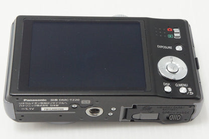 美品 Panasonic パナソニック LUMIX DMC-TZ20 コンパクトデジタルカメラ ブラック 260703aw