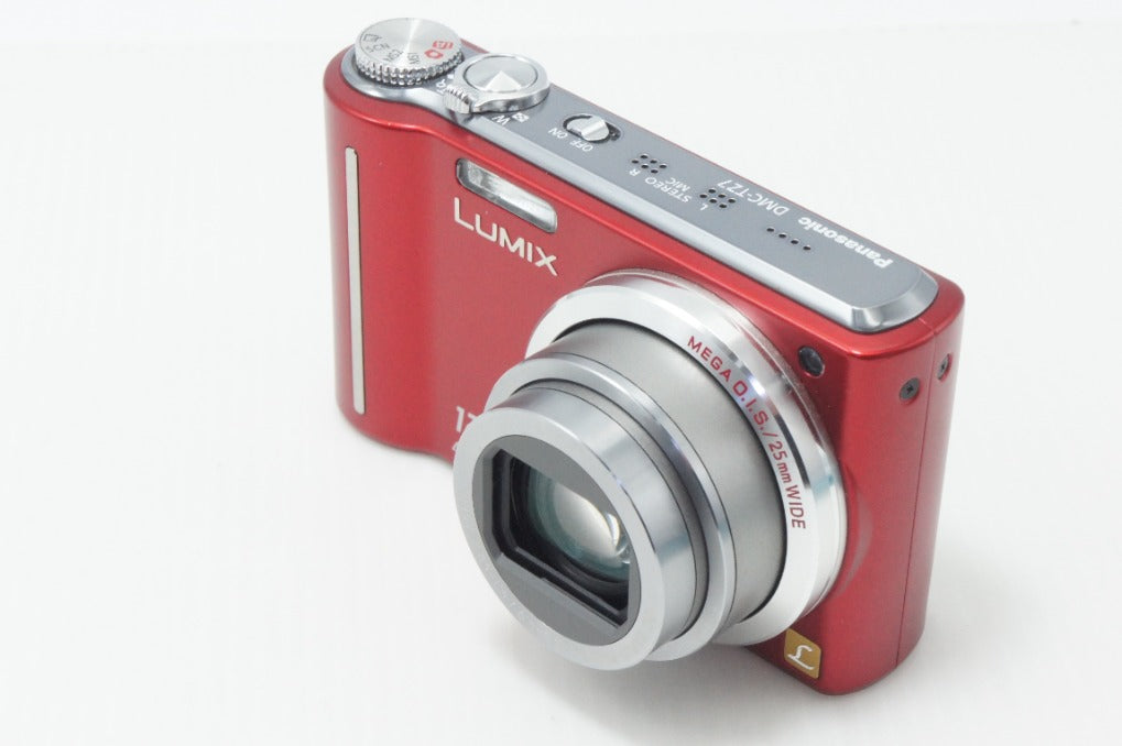 Panasonic パナソニック LUMIX DMC-TZ7 コンパクトデジタルカメラ レッド 260703ax