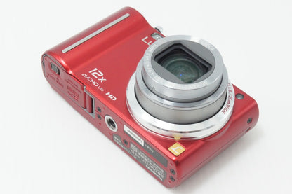 Panasonic パナソニック LUMIX DMC-TZ7 コンパクトデジタルカメラ レッド 260703ax