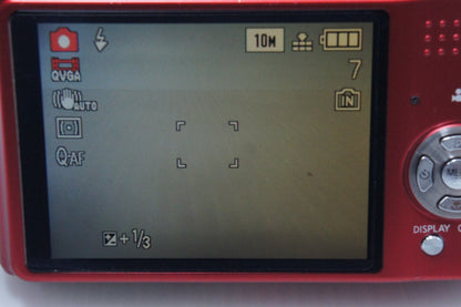 Panasonic パナソニック LUMIX DMC-TZ7 コンパクトデジタルカメラ レッド 260703ax