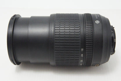 良品 Nikon ニコン AF-S DX NIKKOR 18-105mm F3.5-5.6G ED VR APS-C ズームレンズ フード ポーチ付 260703d
