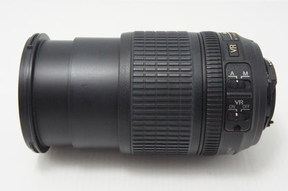 良品 Nikon ニコン AF-S DX NIKKOR 18-105mm F3.5-5.6G ED VR APS-C ズームレンズ フード ポーチ付 260703d