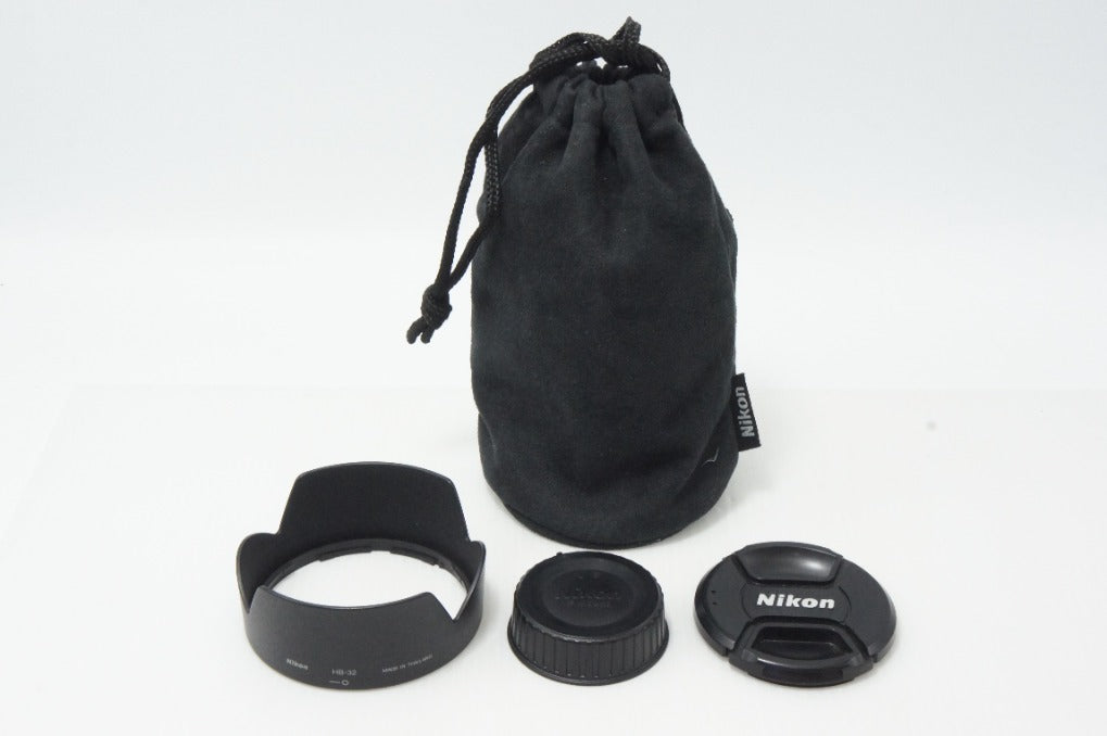 良品 Nikon ニコン AF-S DX NIKKOR 18-105mm F3.5-5.6G ED VR APS-C ズームレンズ フード ポーチ付 260703d