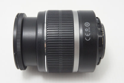 美品 Canon キヤノン EF-S 18-55mm F3.5-5.6 IS APS-C ズームレンズ フード付 260703g