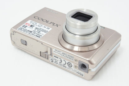 美品 Nikon ニコン COOLPIX S600 コンパクトデジタルカメラ ピンクゴールド 260703i