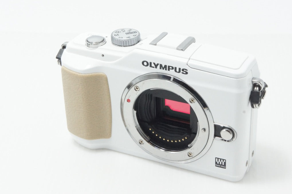 OLYMPUS オリンパス PEN Lite E-PL2 ボディ ミラーレス一眼カメラ ホワイト 260703j