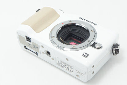OLYMPUS オリンパス PEN Lite E-PL2 ボディ ミラーレス一眼カメラ ホワイト 260703j
