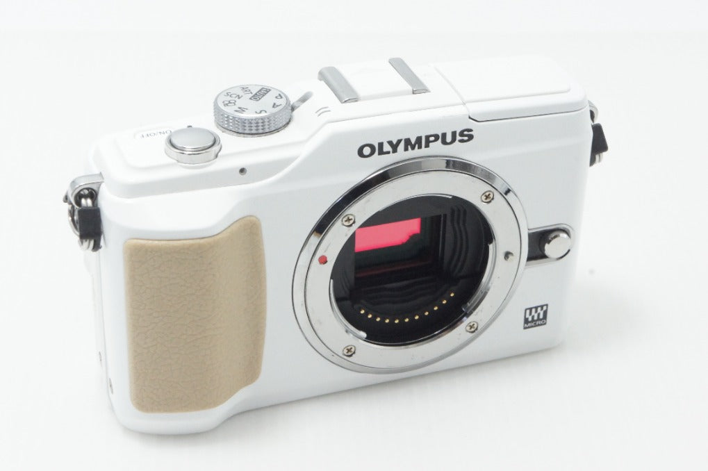 OLYMPUS オリンパス PEN Lite E-PL2 ボディ ミラーレス一眼カメラ ホワイト 260703j
