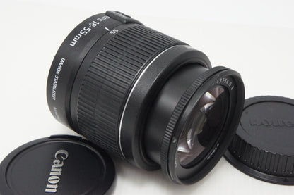 美品 Canon キヤノン EF-S 18-55mm F3.5-5.6 IS II APS-C ズームレンズ 260703m