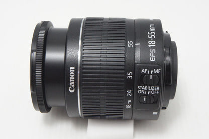 美品 Canon キヤノン EF-S 18-55mm F3.5-5.6 IS II APS-C ズームレンズ 260703m