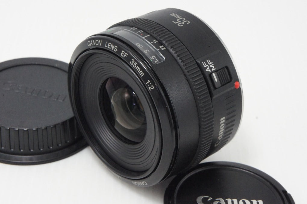良品 Canon キヤノン EF 35mm F2 フルサイズ 単焦点レンズ 260703n
