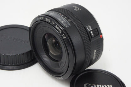 良品 Canon キヤノン EF 35mm F2 フルサイズ 単焦点レンズ 260703n