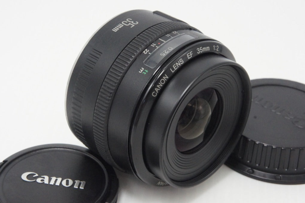 良品 Canon キヤノン EF 35mm F2 フルサイズ 単焦点レンズ 260703n