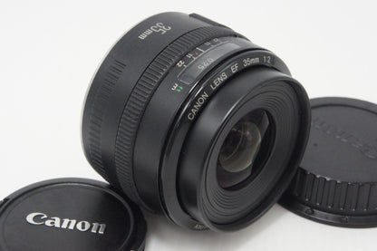 良品 Canon キヤノン EF 35mm F2 フルサイズ 単焦点レンズ 260703n