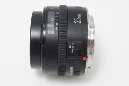 良品 Canon キヤノン EF 35mm F2 フルサイズ 単焦点レンズ 260703n