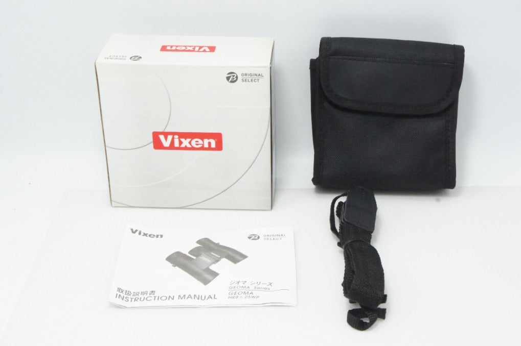 美品 Vixen ビクセン GEOMA HR8×25WP 双眼鏡 ビックカメラオリジナル
