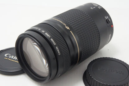 Canon キヤノン EF 75-300mm F4-5.6 II USM フルサイズ ズームレンズ 260703q