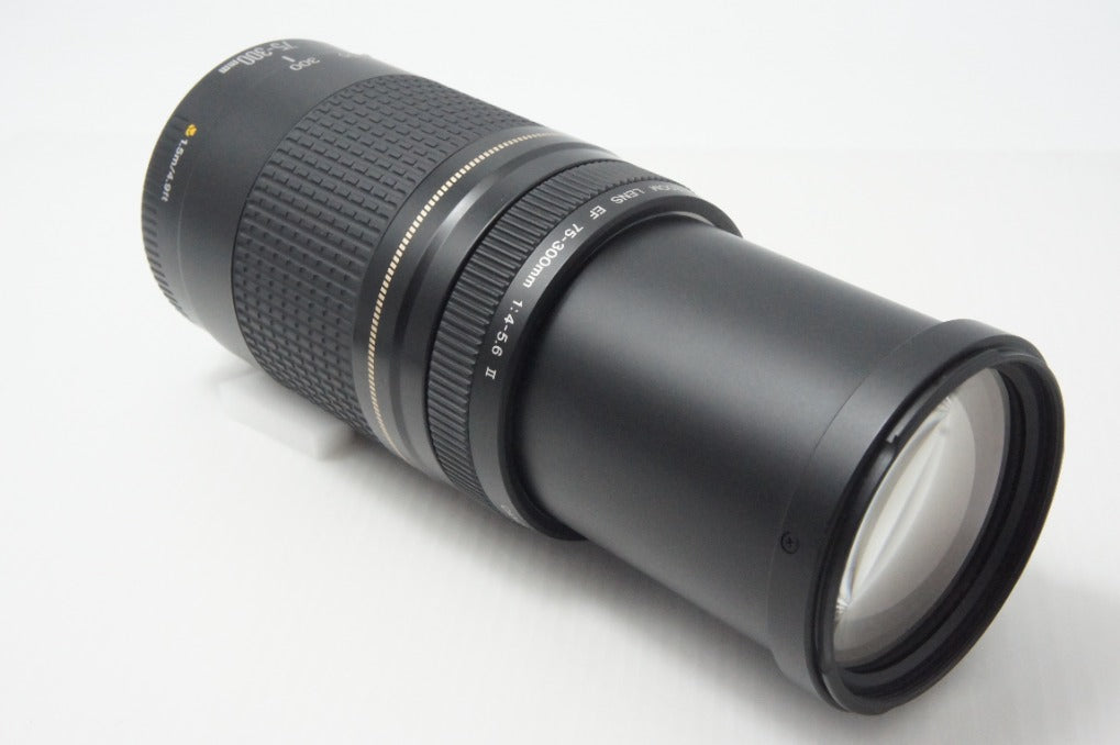 Canon キヤノン EF 75-300mm F4-5.6 II USM フルサイズ ズームレンズ 260703q