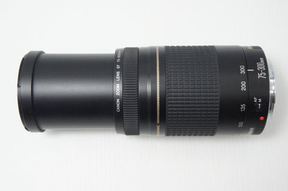 Canon キヤノン EF 75-300mm F4-5.6 II USM フルサイズ ズームレンズ 260703q