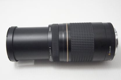 Canon キヤノン EF 75-300mm F4-5.6 II USM フルサイズ ズームレンズ 260703q