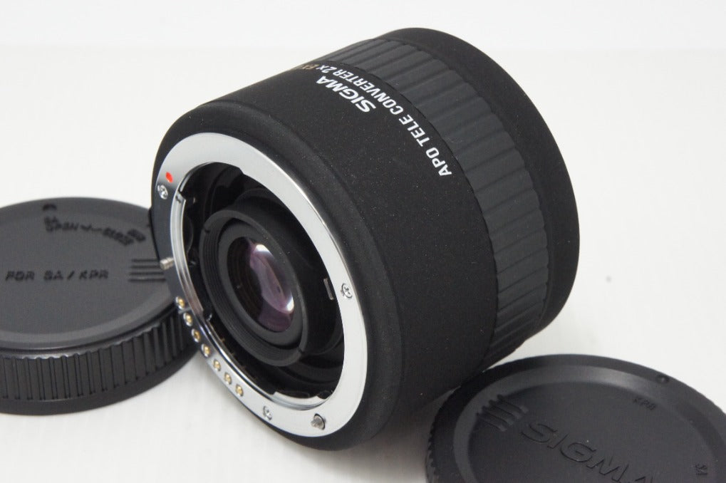 美品 SIGMA シグマ APO TELE CONVERTER 2X EX DG テレコンバーター PENTAX ペンタックス Kマウント 元箱付 260703t