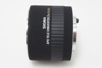 美品 SIGMA シグマ APO TELE CONVERTER 2X EX DG テレコンバーター PENTAX ペンタックス Kマウント 元箱付 260703t